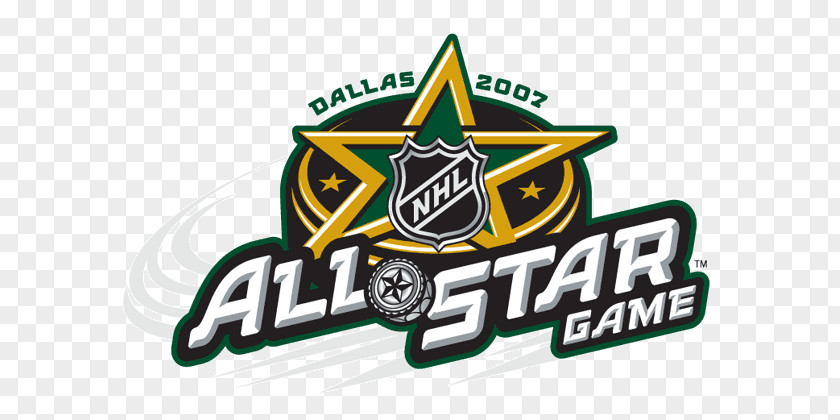 Nhl 2007 National Hockey League All-Star Game Logo Brand Iron-on PNG