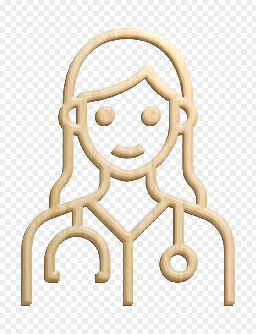 Occupation Woman Icon Doctor PNG