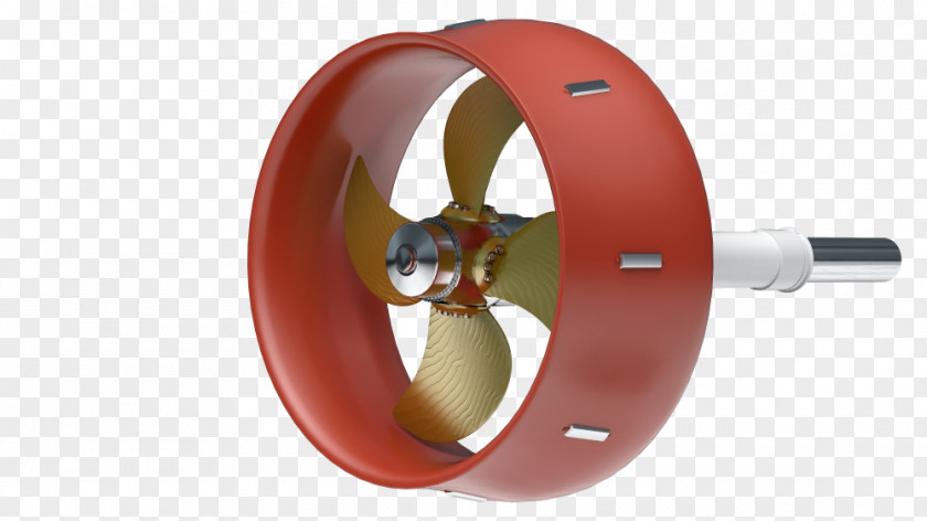Ship Ducted Propeller Nozzle Propulsion PNG