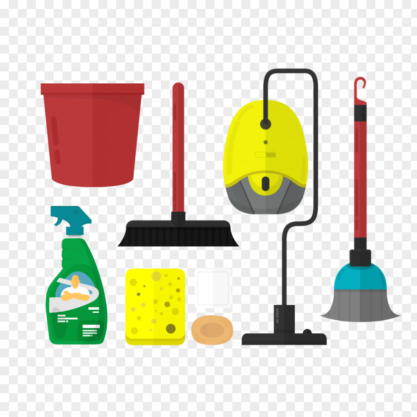 Vector Cleaning Tools Euclidean Clip Art PNG