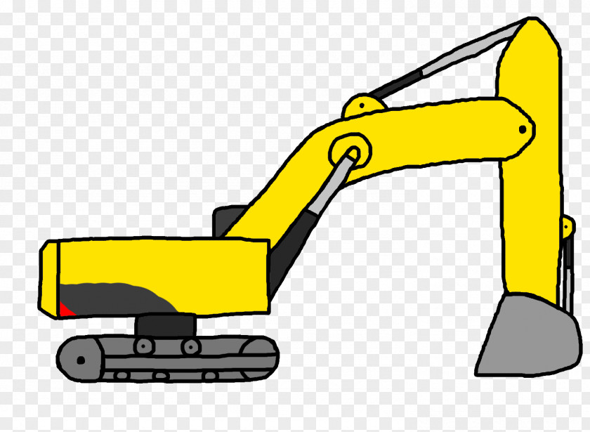 Excavator Car Motor Vehicle Mode Of Transport PNG