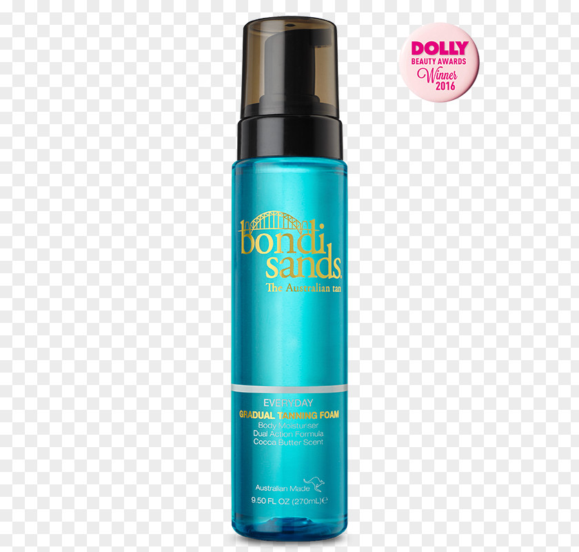 Gradual Lotion Sunless Tanning Sun Bondi Sands Self Foam Cosmetics PNG