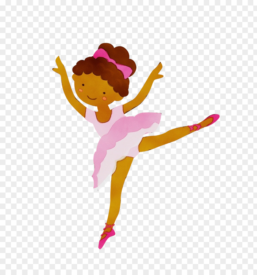 Happy Ballet Dancer Athletic Dance Move Jumping PNG