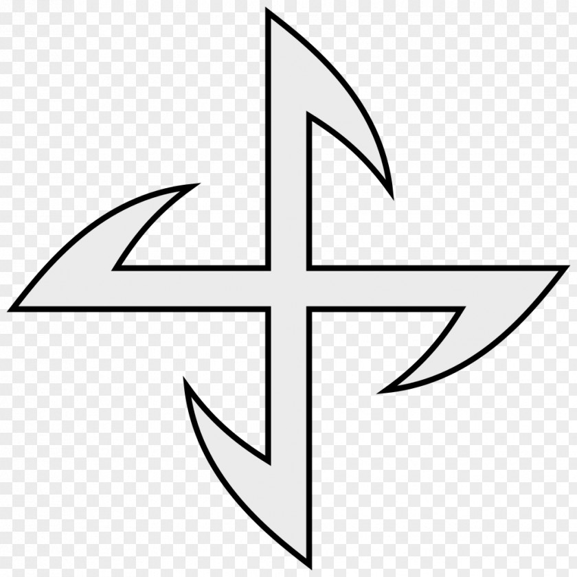 Symbol Cross Swastika Croix Gammée Nazie Fylfot PNG