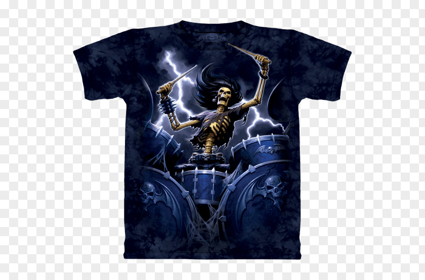 T-shirt Drummer Death Drums PNG