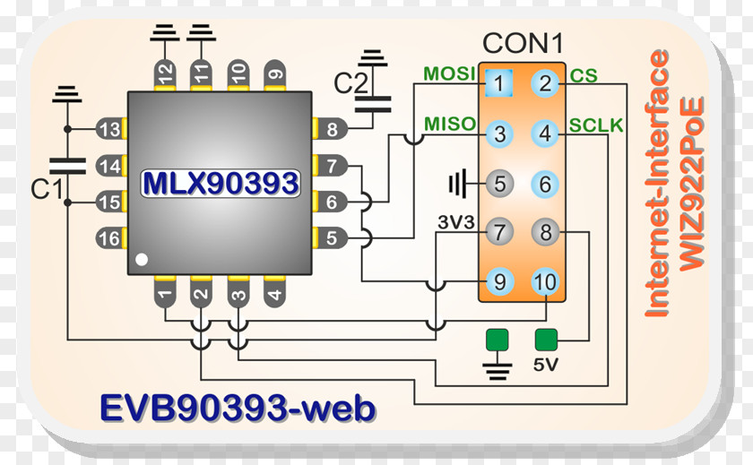3d Hall Effect Sensor Electronic Circuit Electronics PNG