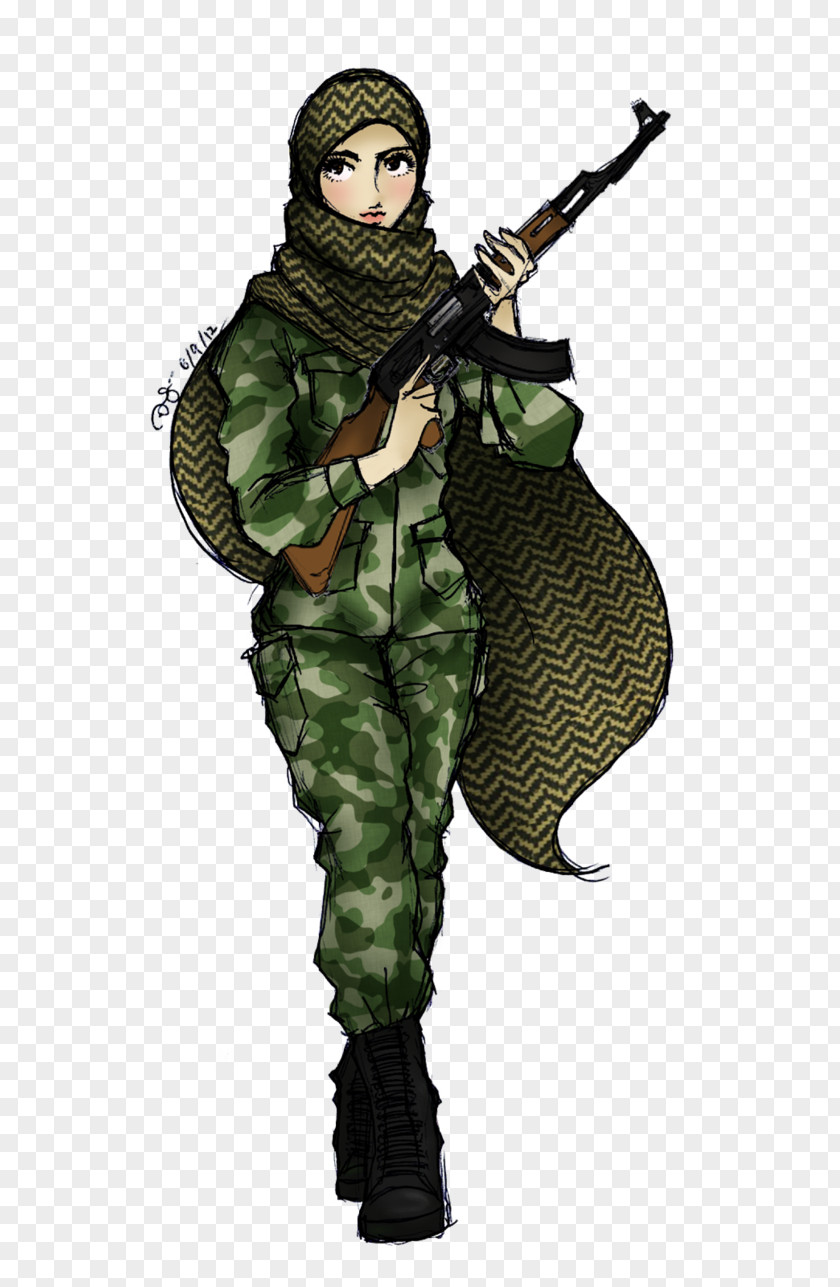AK47 Soldier Cartoon Drawing DeviantArt PNG