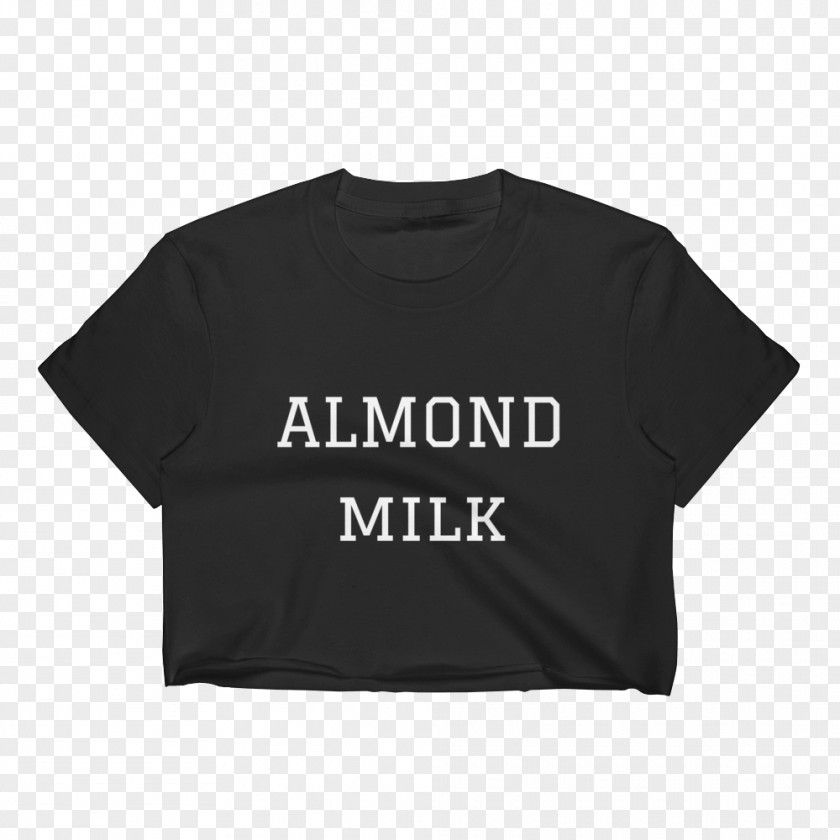 Almond T-shirt Sleeve Hoodie Crop Top PNG
