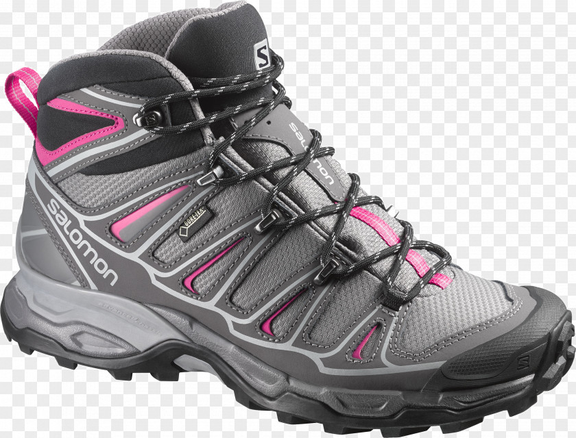 Boot Hiking Sneakers Salomon Group Gore-Tex Shoe PNG