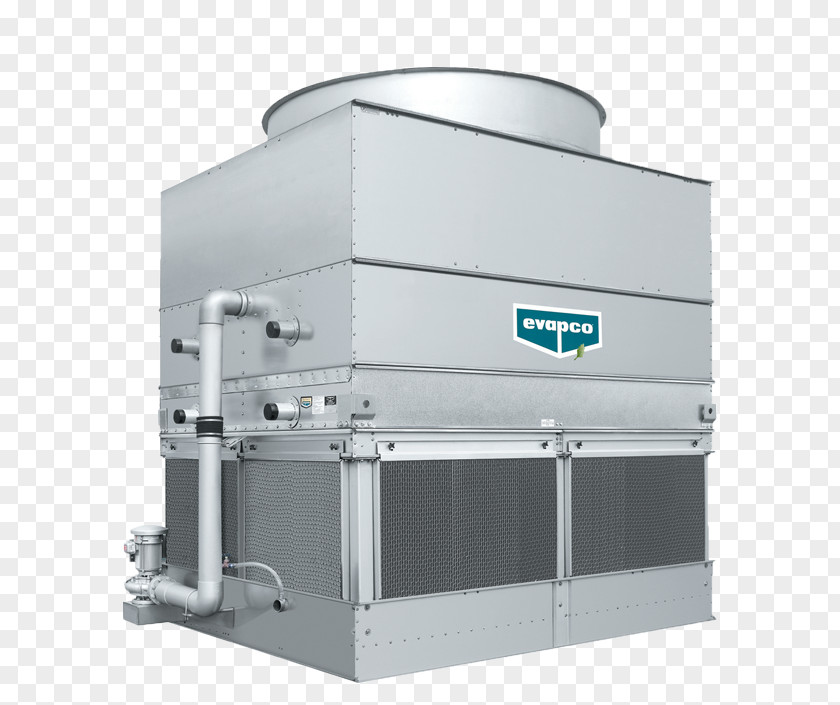 Cooling Tower Evaporative Cooler Evapco, Inc. Condenser Refrigeration PNG
