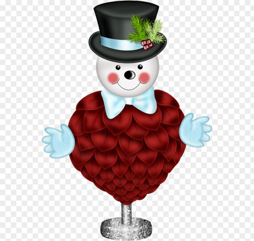 Creative Gentleman Snowman Doll Christmas Clip Art PNG