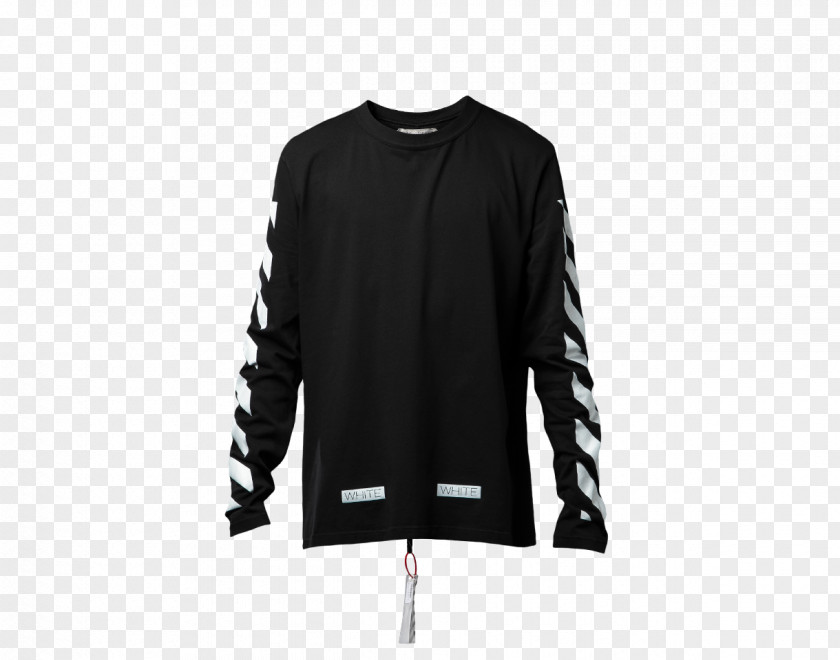 Offwhite Long-sleeved T-shirt Off-White Hoodie PNG