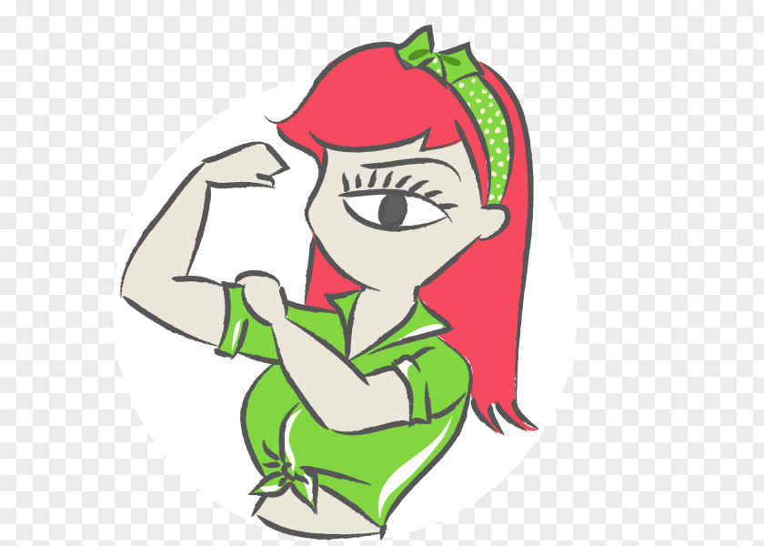 Style Plant Woman Cartoon PNG