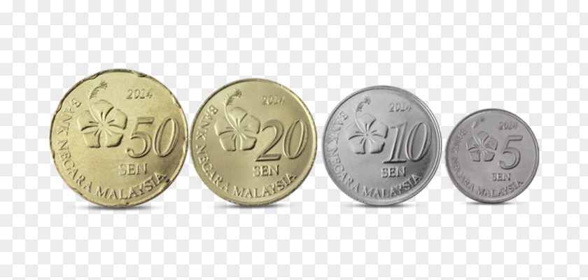 Malaysian Money Coin Ringgit Currency Bank Negara Malaysia PNG