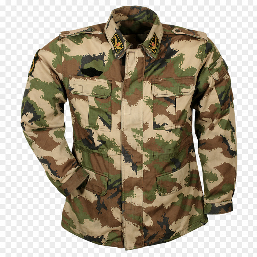 Military Camouflage Jacket Uniform Battle Dress PNG