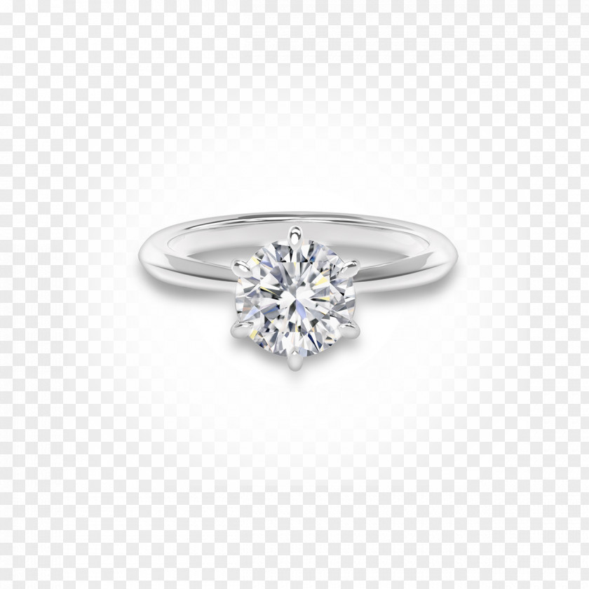 Solitaire Ring Diamond Engagement PNG