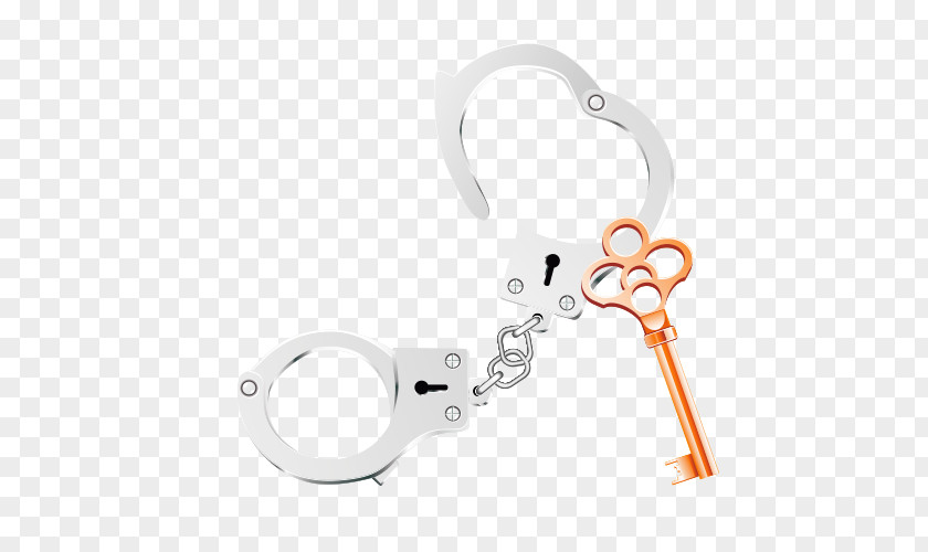 Handcuffs Key Material Download PNG