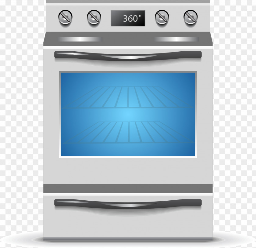 Refrigerator Vector Element Oven Barbecue Home Appliance PNG