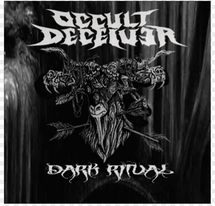 Shut Hell Dark Ritual Occult Deceiver Album Cover Minor Scale PNG
