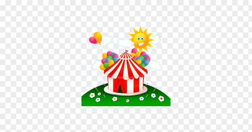 Circus Clown Tent PNG