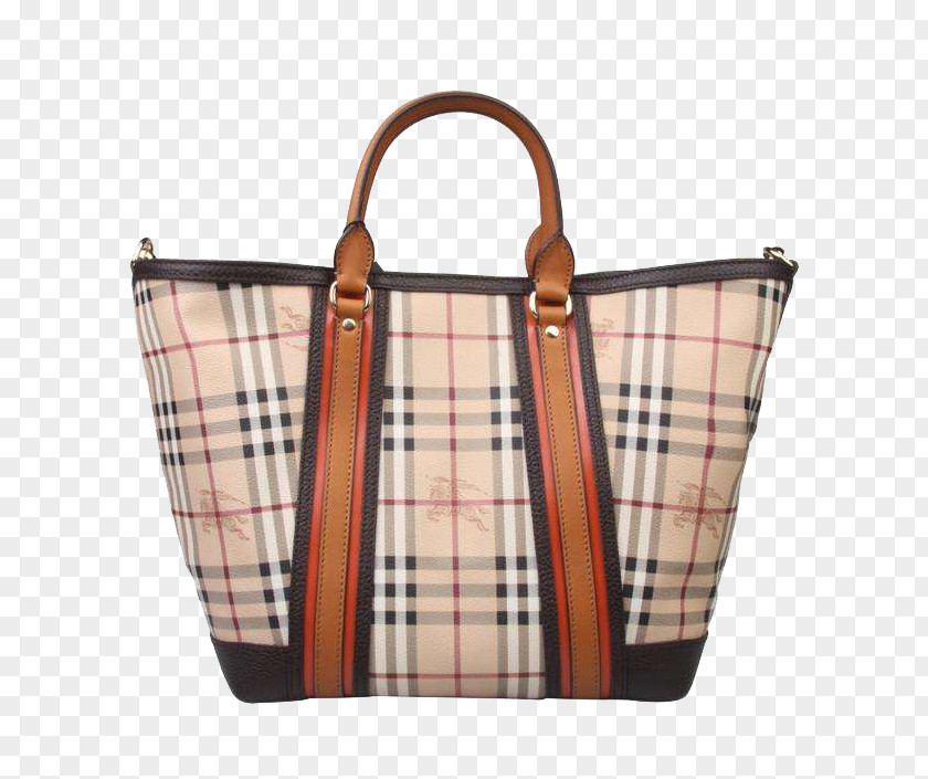 Classic Plaid Tote Bag Michael Kors Handbag Designer PNG