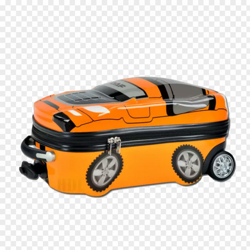 Horizontally Suitcase Car Trunk PNG