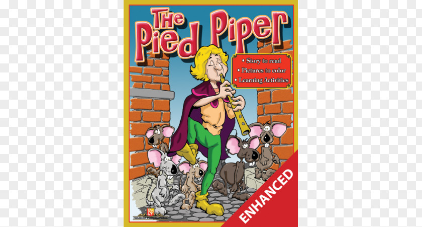 Pied Piper Of Hamelin Piebald E-book Color PNG