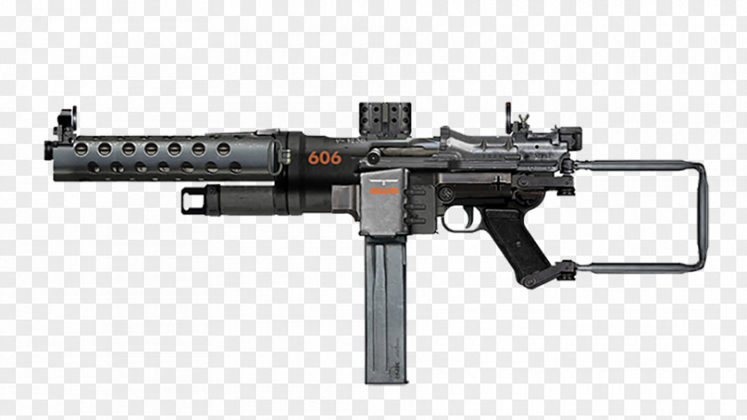 Weapon Wolfenstein II: The New Colossus Wolfenstein: Old Blood M249 Light Machine Gun PNG