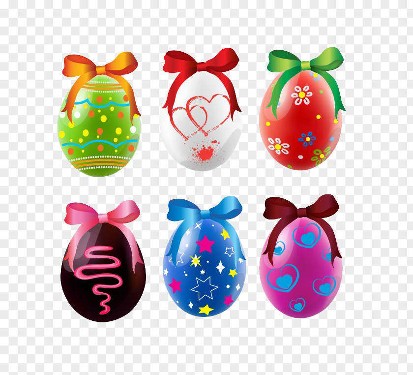 Bow Eggs Easter Bunny Happy Happiness PNG