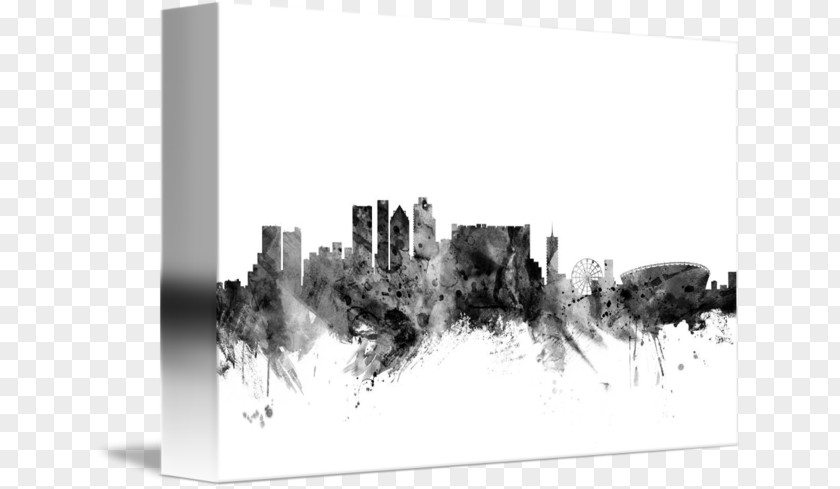 Cape Town Skyline Graphic Arts Imagekind Design PNG