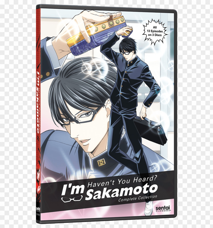 Dvd Haven't You Heard? I'm Sakamoto Gugure! Kokkuri-san Blu-ray Disc DVD PNG