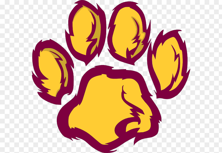 Tiger Paw Dog Clip Art PNG