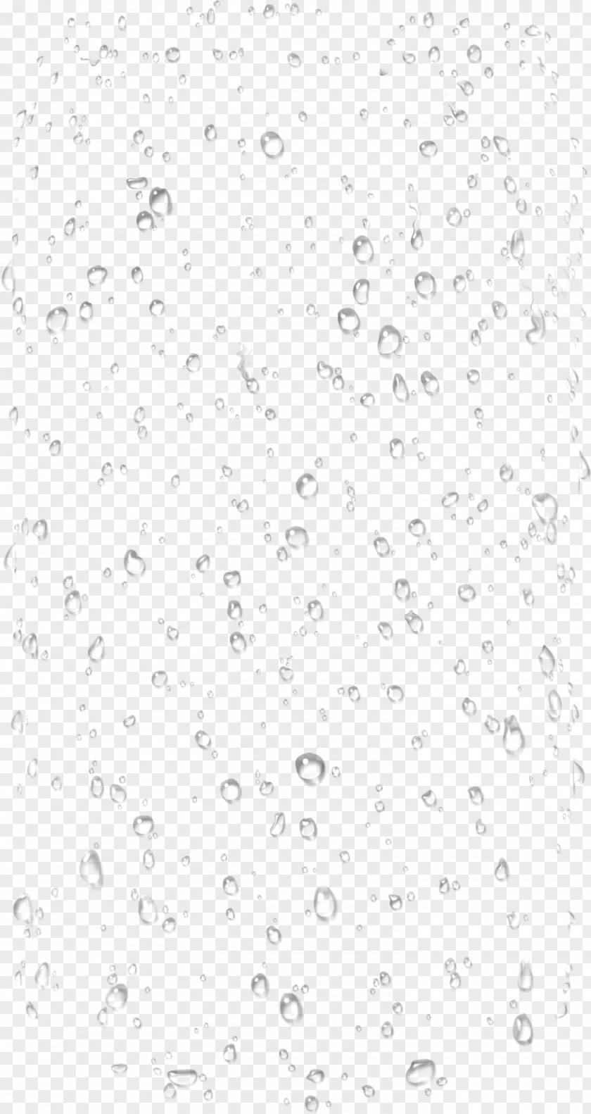 Water Drops Image Black And White Point Angle Pattern PNG