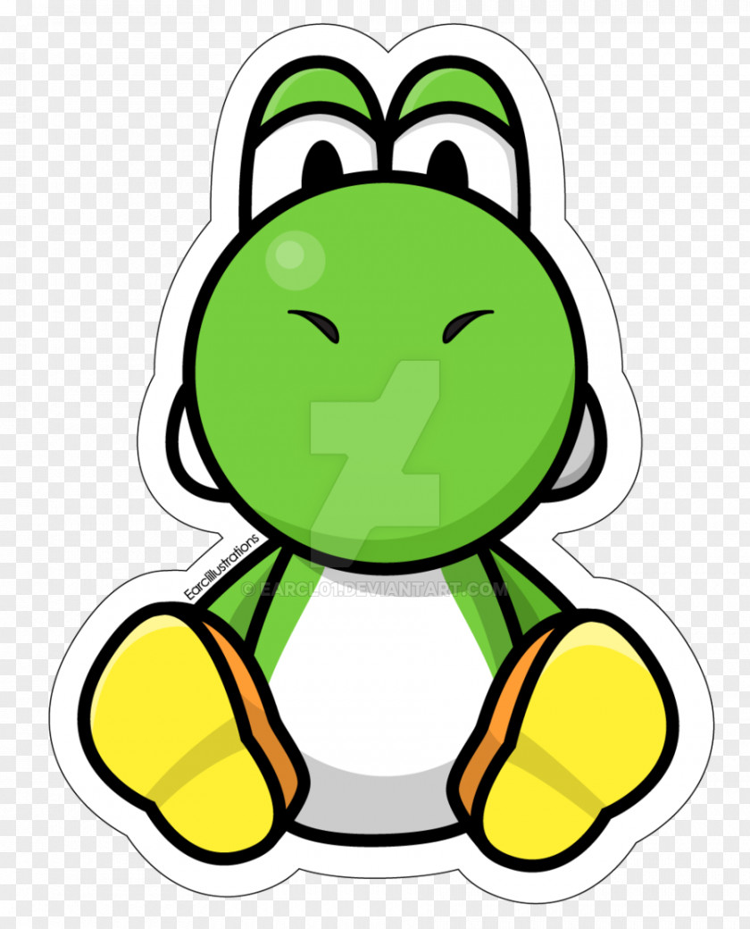 Yoshi T-shirt Hoodie Mario Sticker PNG