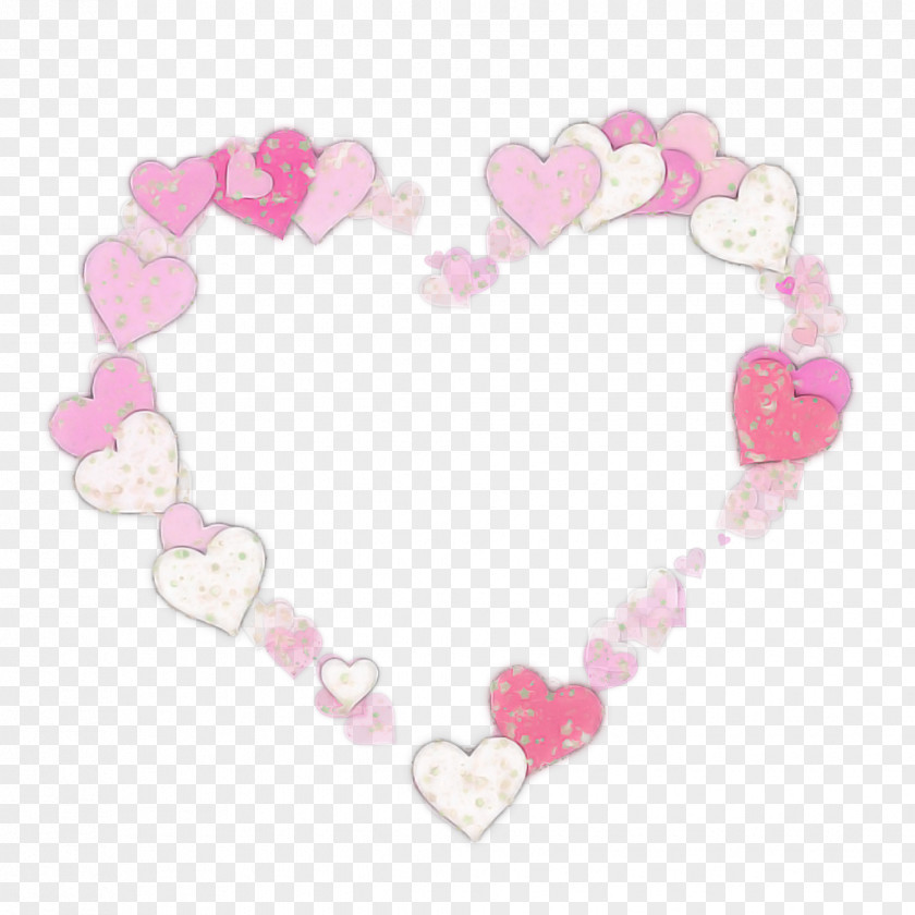 Bracelet Bead Necklace Jewellery Heart PNG