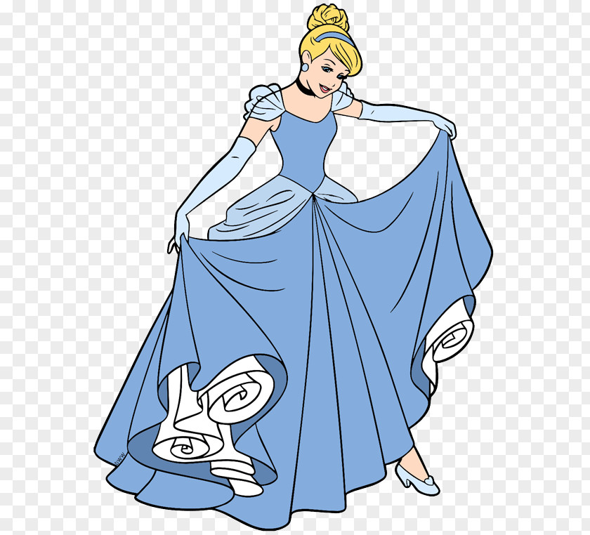 Cindrella Dress Clothing Ball Gown Clip Art PNG