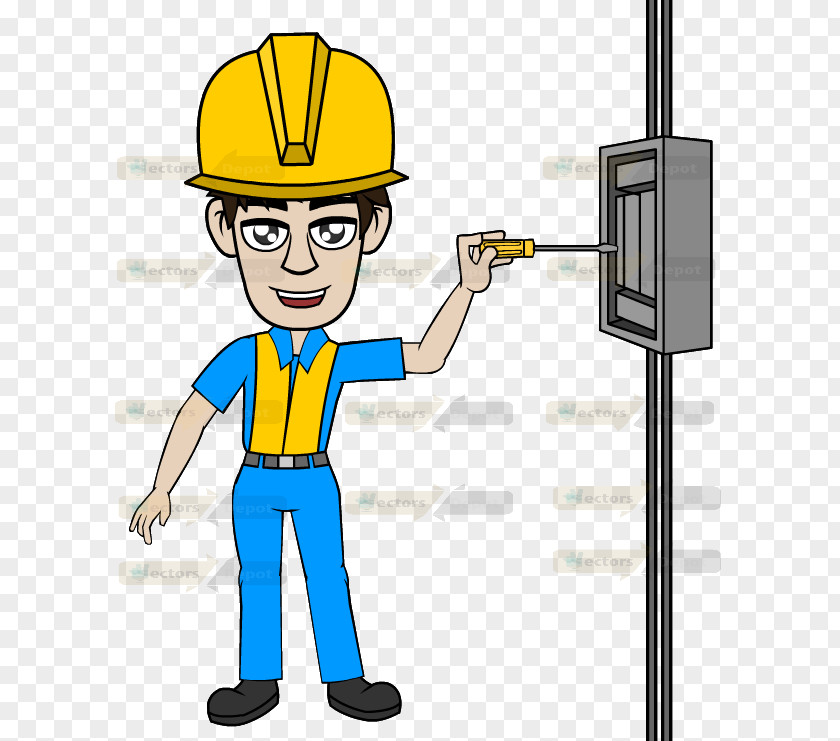 Electrician Technology Profession Clip Art PNG