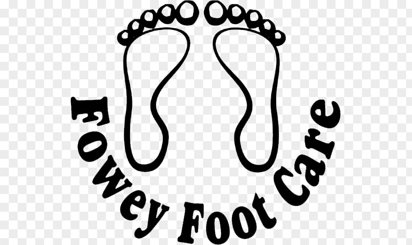 Foot Care White Brand Logo Clip Art PNG