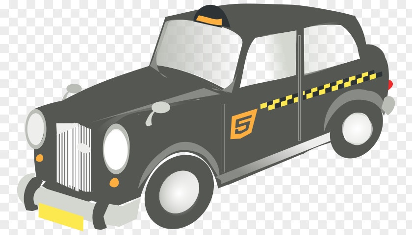 Taxi Boy TX4 Hackney Carriage Clip Art PNG