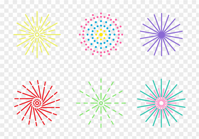 Yes Ah Liangtu Simple Fireworks Effect Animation PNG