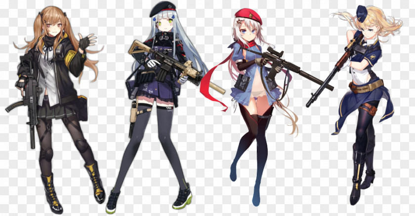 Bulan Sabit Girls' Frontline Heckler & Koch HK416 FG 42 萌娘百科 散爆網絡 PNG