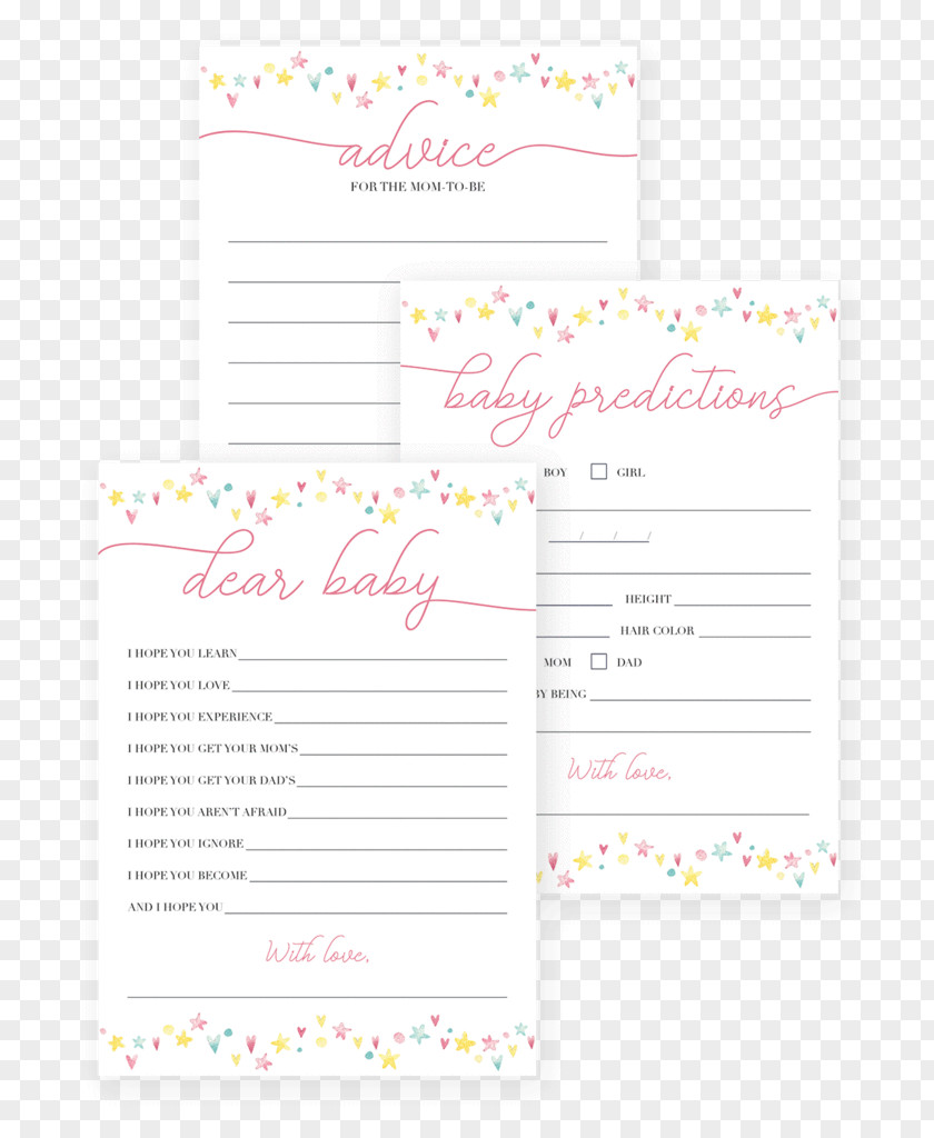 Line Paper Font PNG