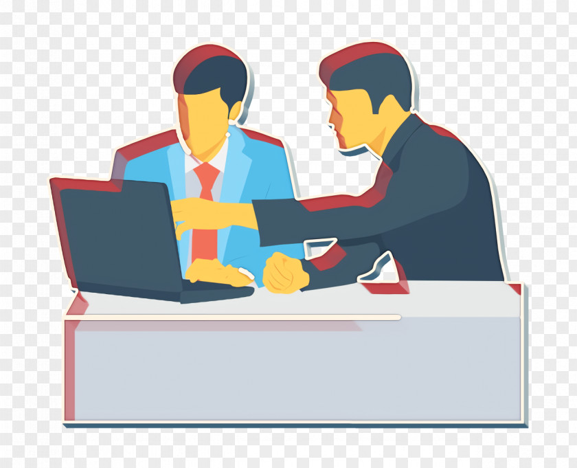 Meeting Icon Laptop Human Resources PNG