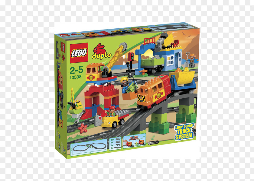 Train LEGO 10508 DUPLO Deluxe Set Lego Duplo Toy PNG