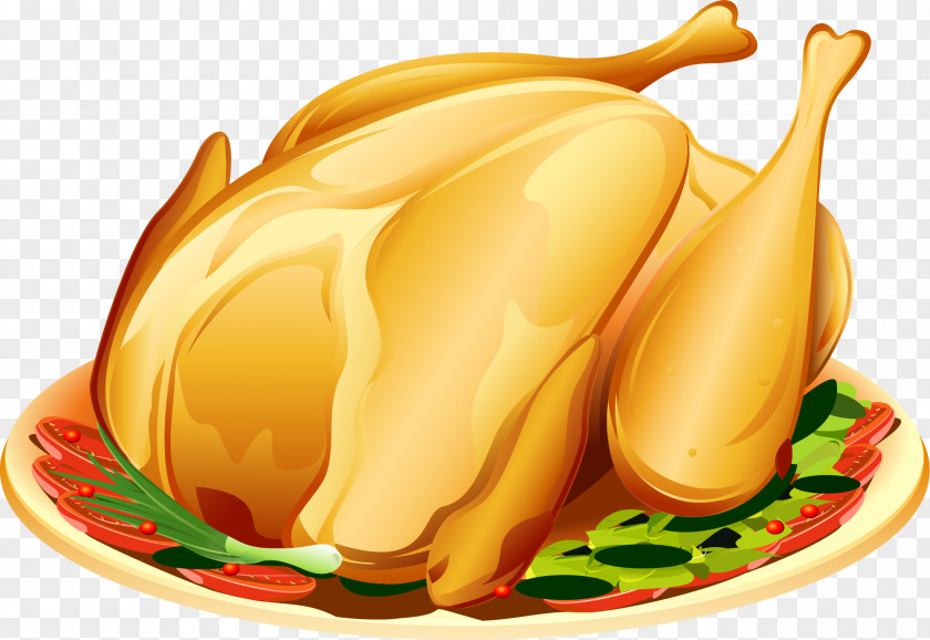 A Baked Chicken Material Turkey Meat Roast Clip Art PNG