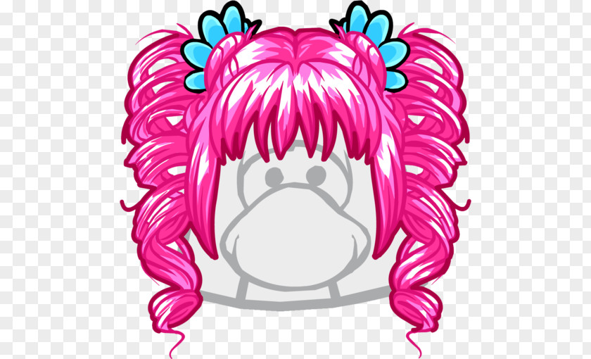 Cotton Candy Club Penguin Wikia Head PNG