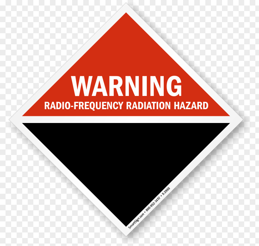 Hazard Sign Images Radio Frequency Symbol Electromagnetic Radiation And Health Warning PNG