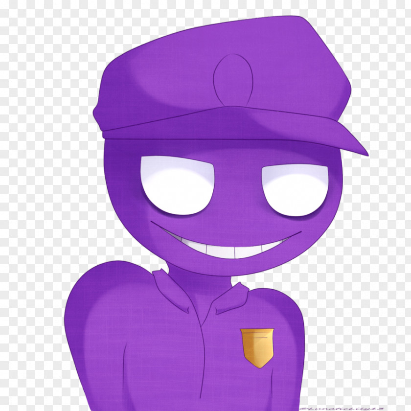 Lily Drawing Five Nights At Freddy's 3 Purple Fan Art PNG