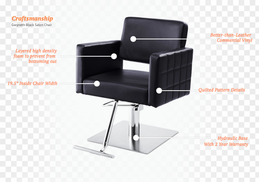 Salon Hair Office & Desk Chairs Beauty Parlour Barber Chair Hairdresser PNG