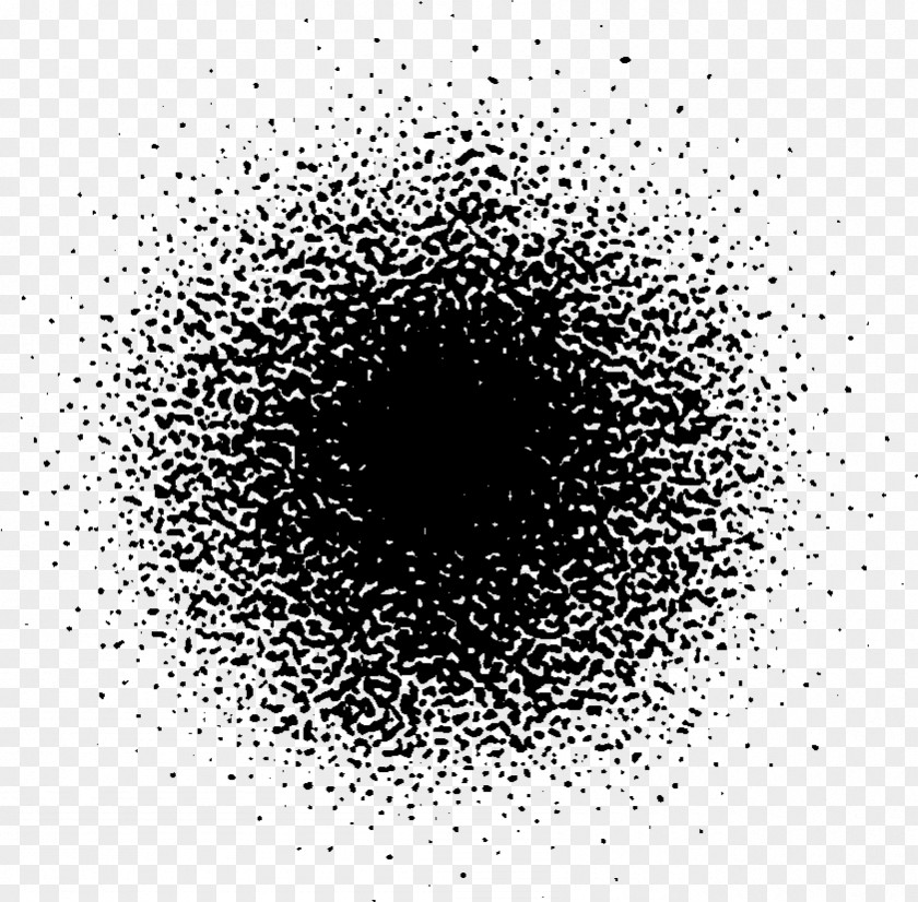 Scale Of A Carbon Atom Model Black M Font Point Pattern PNG